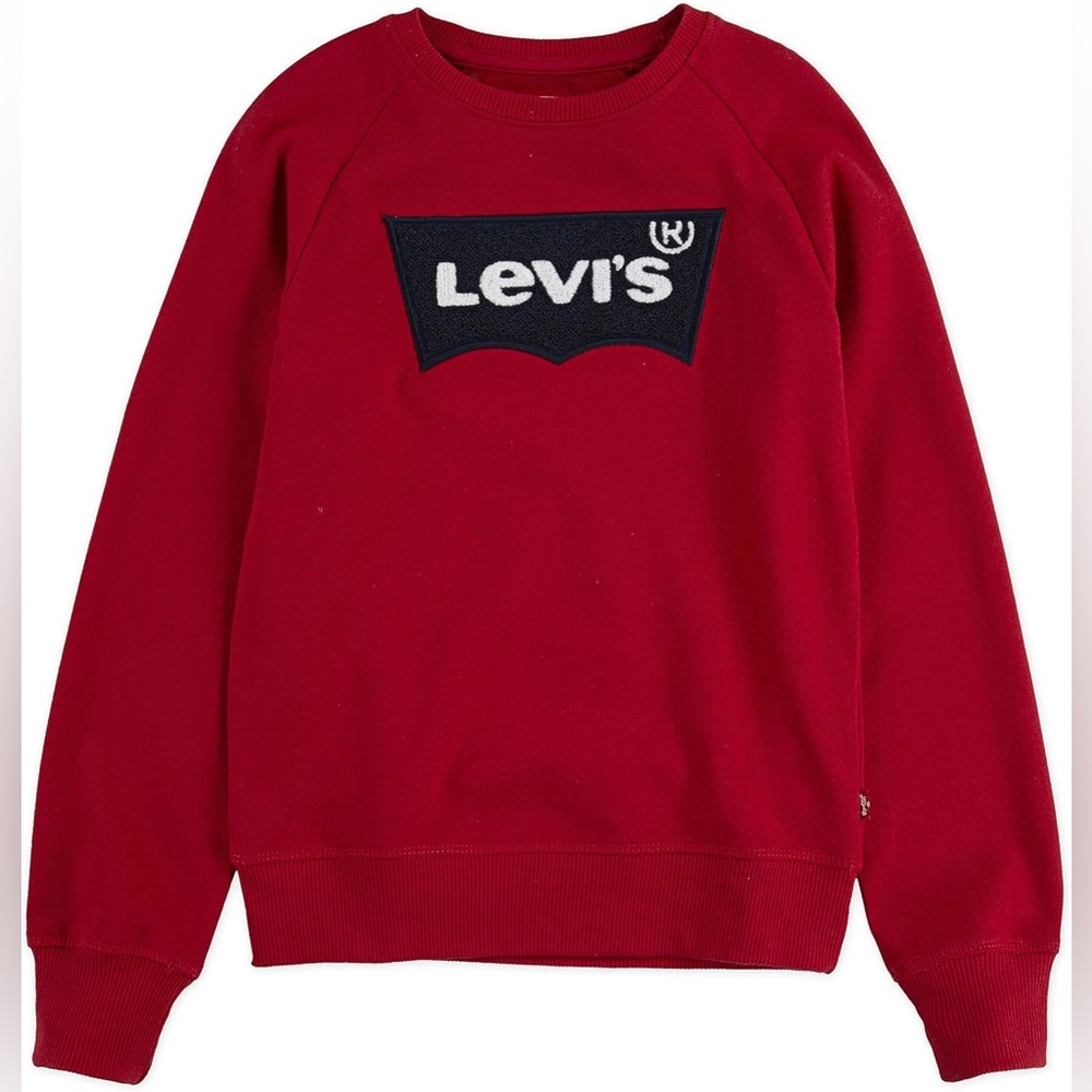 Levi’s Logo Cotton Jersey Sweatshirt